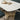 Quatropi Deco 6 Seater Ceramic Extending Dining Set Teal White