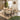 Quatropi Designer 6 Seat Natural Solid Wood Extending Dining Set Cream 160-230cm