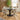 Quatropi Enzo & Venus 4 Seater Round Extendable Dining Set Green & Grey Ceramic