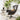 Quatropi ExDisplay Quatropi Swivel Armchair Wingback Charcoal Grey Fabric & Black Metal Legs