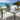 Quatropi Extendable Outdoor Garden Dining Table Square 8 Seater Grey Aluminium 150cm