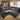 Quatropi Extra Large 8 Seat Modular L-Shape Corner Sofa & Footstool Blue