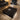 Quatropi Extra Large Modern Square Black Oak 1.2mt Coffee Table AG Studios 397E