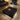 Quatropi Extra Large Modern Square Black Oak 1.2mt Coffee Table AG Studios 397E