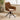 Quatropi Faux Leather Kitchen Carver Swivel Dining Room Chair with Arms Tan