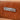 Quatropi Florance Left-Hand Armed Recliner Sofa Module Burnt Orange Fabric 105x105cm