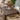 Quatropi Freya & Ruben 4 Seater Extendable Dining Set Cream & Brown Wood