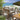 Quatropi Garden Sofa Set Log Wood Effect Metal With Chairs Coffee Table Cream