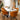 Quatropi Hattie & Rudie 6 Seater Round Extendable Dining Set Saffron & Black-Veined White Ceramic