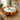 Quatropi Hattie & Rudie 8 Seater Round Extendable Dining Set Saffron & White Ceramic