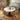 Quatropi Hattie & Venusia Modern 6 Seater Round Dining Set Brown & White Ceramic