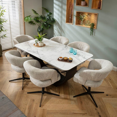 Quatropi HUGO-CTF25103-BLK-MSK+6X-AUBREY-MORA-6-GREY-NATURAL