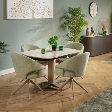 Quatropi JOHNSON-MN-1005-COLD-JADEITE+4X-WILLOW-NC-181-PISTACHIO