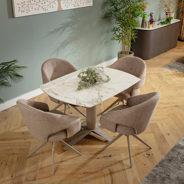 Quatropi JOHNSON-MN-1005-COLD-JADEITE+4X-WILLOW-NC-181-TAUPE