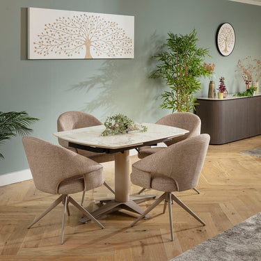 Quatropi JOHNSON-MN-1005-COLD-JADEITE+4X-WILLOW-NC-181-TAUPE