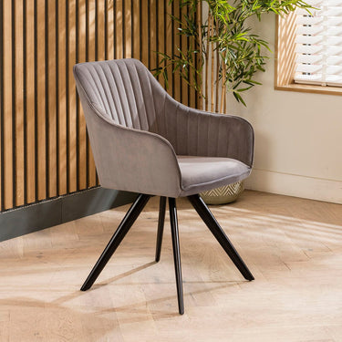 Quatropi Josie Dining Chair Grey