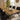 Quatropi Large 6 Chair Seat Dining Set Modern Parquet Wood Black Velvet 220cm