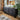Quatropi Large Mid Century Modern Sideboard Buffet Cabinet Black Oak Ceramic 180cm x 45cm