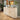 Quatropi Large Mid Century Modern Sideboard Buffet Cabinet Cream Gold 180cm x 40cm