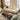 Quatropi Large Modern 3 Seater Sofa Designer Settee Couch Cream Chenille Fabric