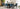 Quatropi Large Modern Solid Natural Wooden 6 Chair Dining Set Blue Velvet 190cm