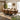 Quatropi Large Modern Solid Natural Wooden 8 Seat Dining Set Tan Leather 190cm