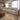 Quatropi Large Modular Beige Leather Cinema Sofa 4 Seater Couch 398cm