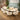 Quatropi Large Oval 8 Seater Ceramic Marble Dining Table and Chairs Set Cream White