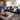 Quatropi Large Recliner L-Shape Corner Sofa Bluetooth Sound System Cup Holders Storage Dark Blue 340x300cm