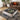 Quatropi Large Square Modern Coffee Table Storage Matte White Metal Legs 100cm