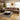 Quatropi Large U Shape Corner Sofa Footstool Chaise 6 Seater Modular Brown