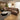 Quatropi Large U Shape Corner Sofa Footstool Chaise 6 Seater Modular Brown