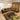 Quatropi Large U Shape Corner Sofa Footstool Chaise 6 Seater Modular Set Brown 6L
