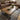 Quatropi Large Wooden Coffee Table Herringbone Industrial Metal Legs 160x90cm