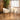 Quatropi Loki Faux Leather Carver Dining Chair Cream