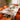 Quatropi Loki Velvet Carver Dining Chair Burnt Orange