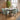 Quatropi Loki Velvet Carver Dining Chair Green