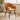 Quatropi Lucy Velvet Carver Dining Chair with Arms Orange