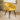 Quatropi Lucy Velvet Carver Dining Chair with Arms Yellow