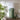 Quatropi Lux Large Wooden Table Lamp Green Palm Leaf 41x102cm