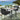Quatropi Luxury 2 Seater Square Ceramic Garden Table and Chairs Dining Set Grey