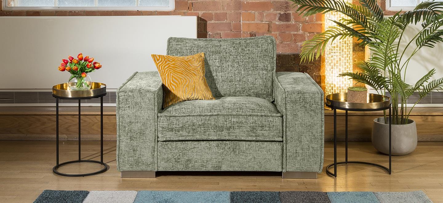 Quatropi Luxury Big Modern Soft Deep Armchair Many Colours & Fabrics Lexci 1S