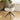 Quatropi Luxury Faux Leather Dining Chair with Arms Swivel Base Grey White Fabric