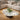 Quatropi Luxury Rounded Ceramic Marble Coffee Table White Grey 140cm x 90cm
