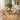 Quatropi Lyla & Pluto Contemporary 4 Seater Round Dining Set Yellow & Grey Oak Wash