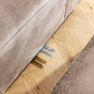 Quatropi Maddie Left-Hand Armed Modular Sofa Section Bubbly 114x96cm