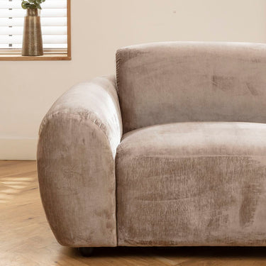 Quatropi Maddie Left-Hand Armed Modular Sofa Section Bubbly 114x96cm