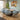 Quatropi Maisy & Zelda Modern 6 Seater Extendable Dining Set Rustic Blue Ceramic
