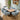 Quatropi Maisy & Zelda Modern 6 Seater Extendable Dining Set Rustic Blue Ceramic
