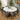 Quatropi Maple & Rudie 8 Seater Round Extendable Dining Set Mustard Yellow & Matte White Ceramic